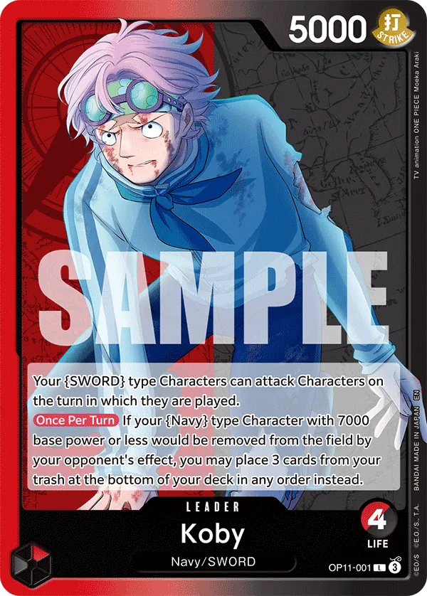 Koby leader card