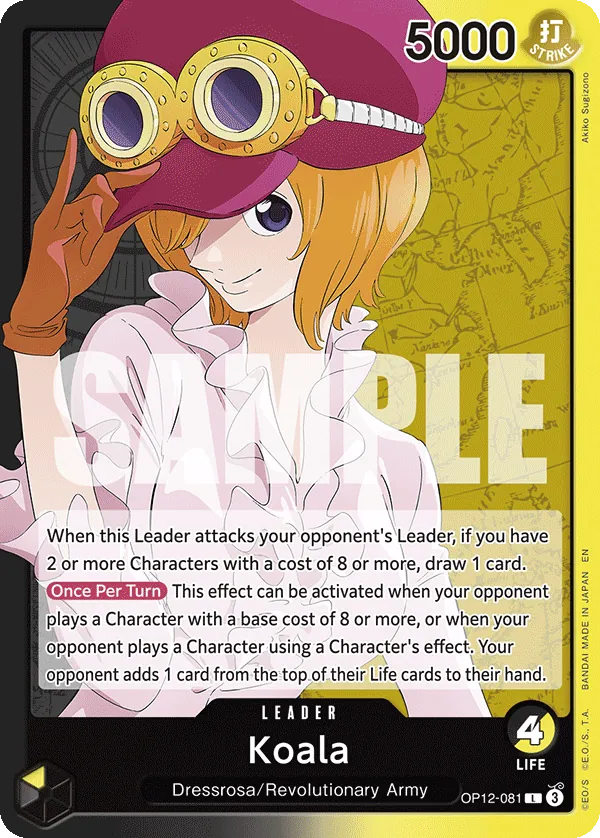 Koala leader card