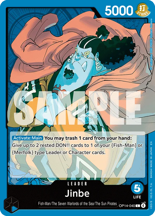 Jinbe leader card