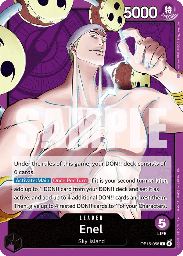 Enel leader card