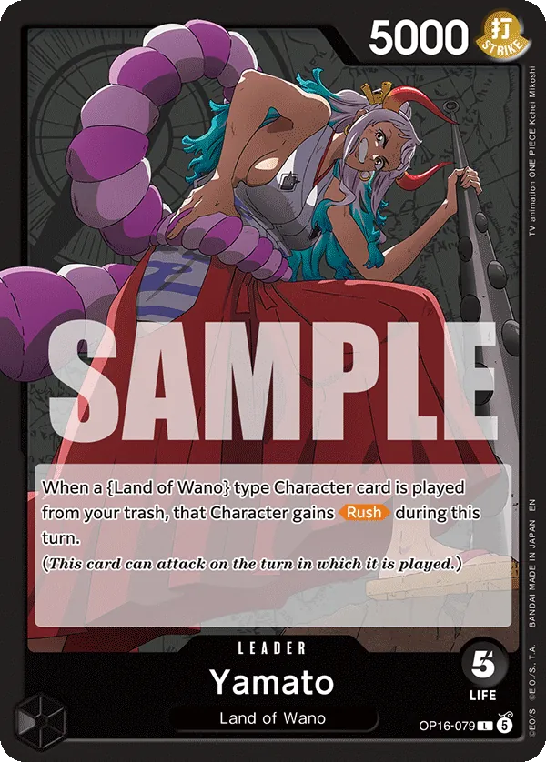 Yamato leader card