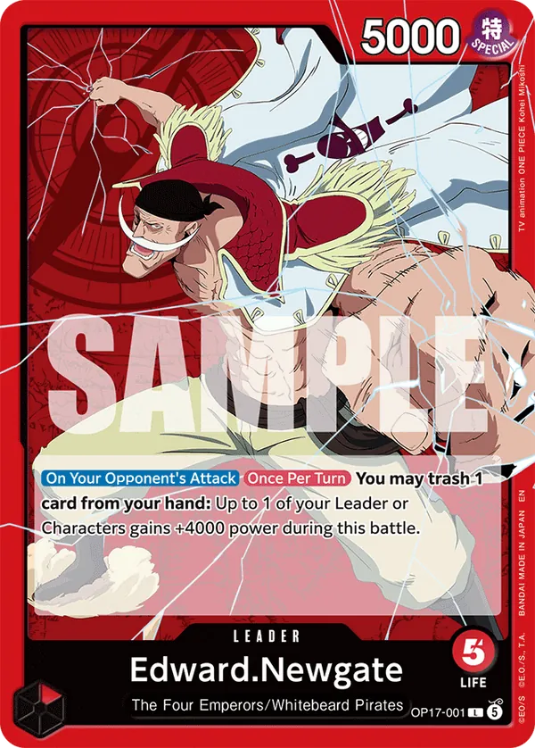 Edward Newgate leader card