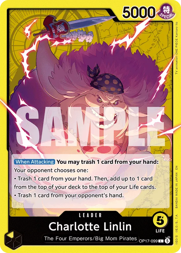 Charlotte Linlin leader card