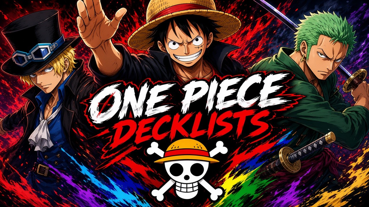 One Piece Decklists with Elbaph Luffy, Sabo, and Roronoa Zoro