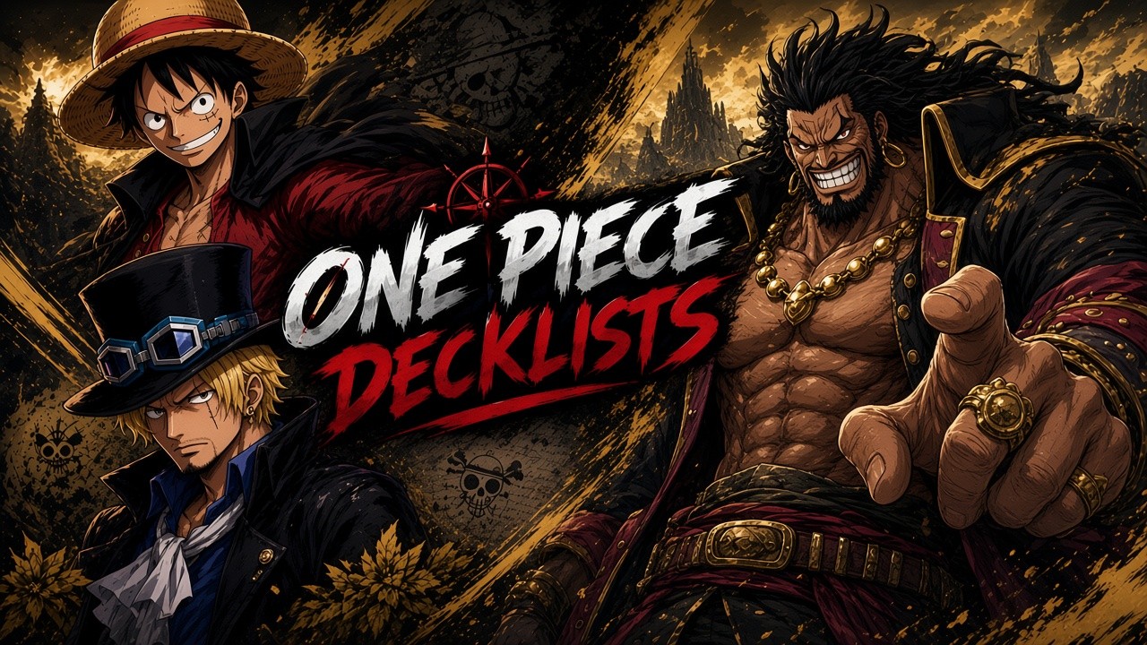 One Piece Decklists with Rocks D. Xebec
